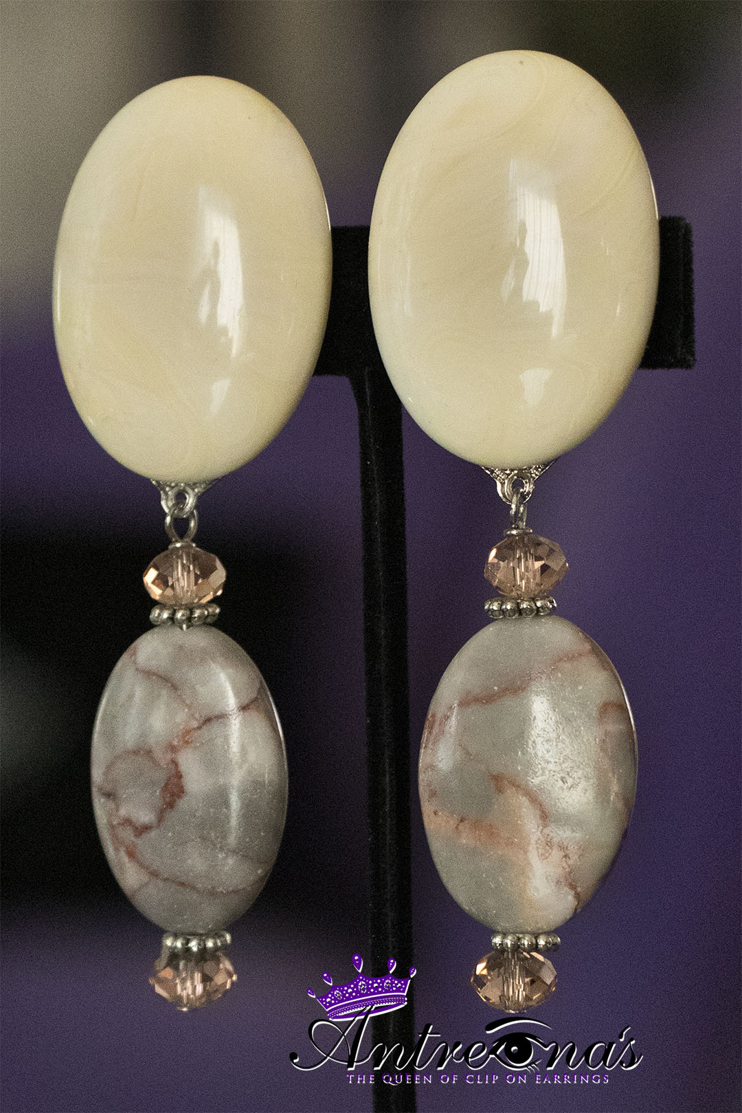Image Ivory Comfort Clip-on Earrings